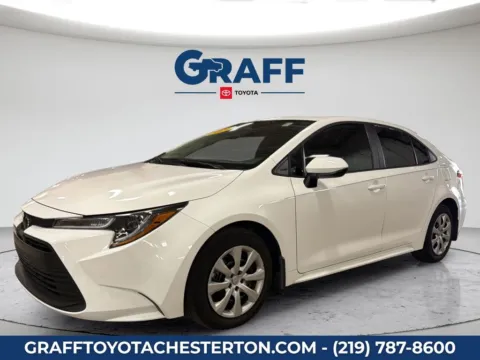 Photos of 2026 Toyota Corolla LE for sale in Burns Harbor, IN at Graff Toyota