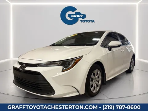 White 2026 Toyota Corolla LE for sale in Burns Harbor, IN
