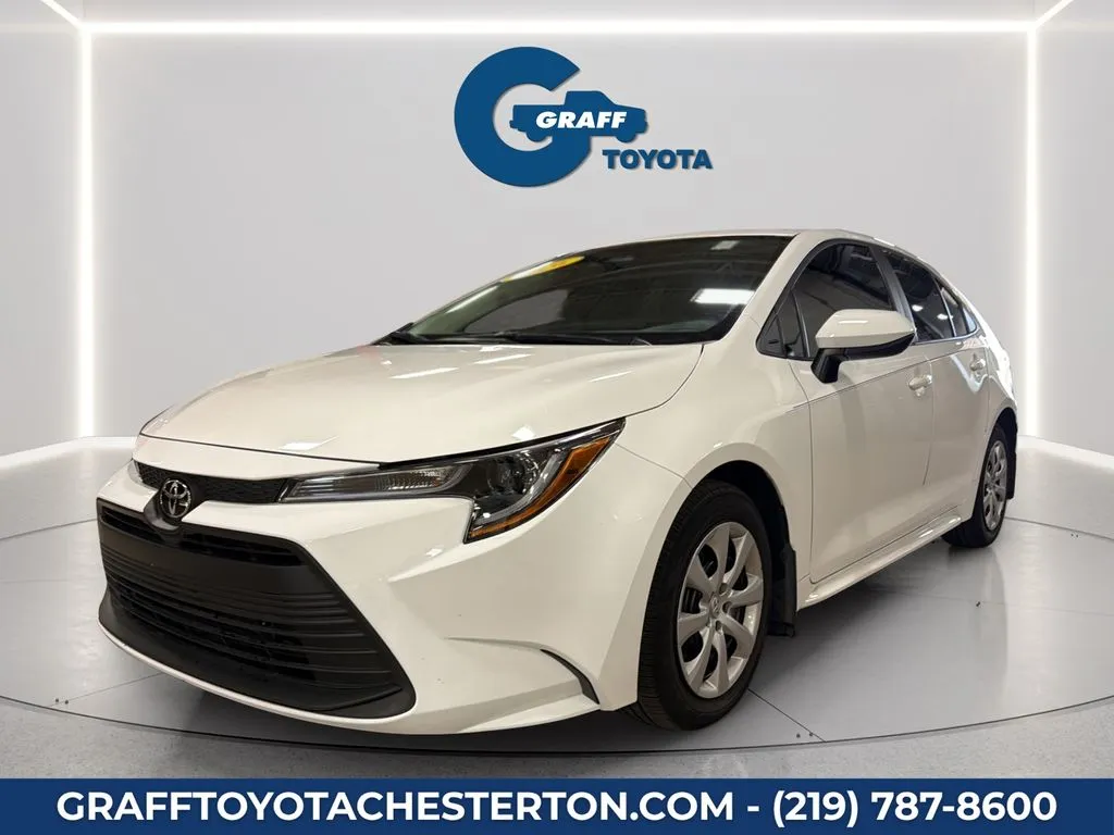 White 2026 Toyota Corolla LE for sale in Burns Harbor, IN