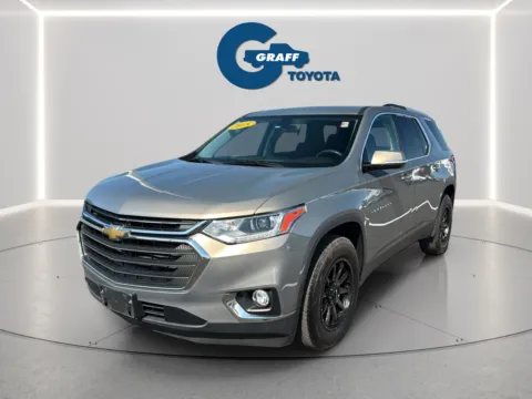 Gray 2018 Chevrolet Traverse LT for sale in Burns Harbor, IN