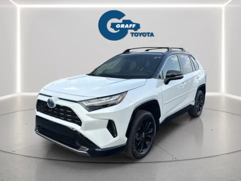 Black 2024 Toyota RAV4 Hybrid XSE for sale in Burns Harbor, IN