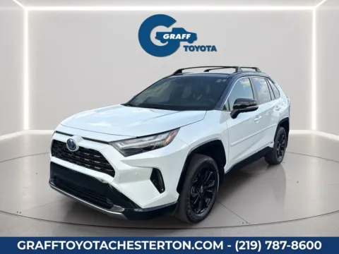 Black 2024 Toyota RAV4 Hybrid XSE for sale in Burns Harbor, IN