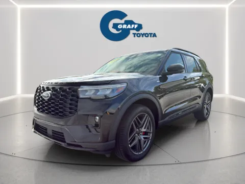 Black 2026 Ford Explorer ST-Line for sale in Burns Harbor, IN
