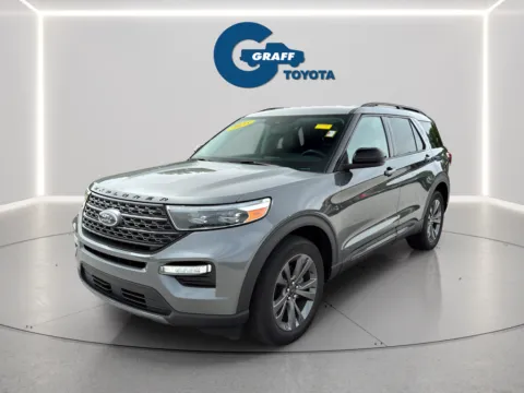 Gray 2023 Ford Explorer XLT for sale in Burns Harbor, IN