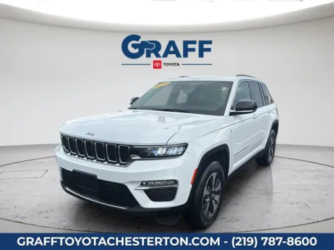 White 2024 Jeep Grand Cherokee 4xe for sale in Burns Harbor, IN