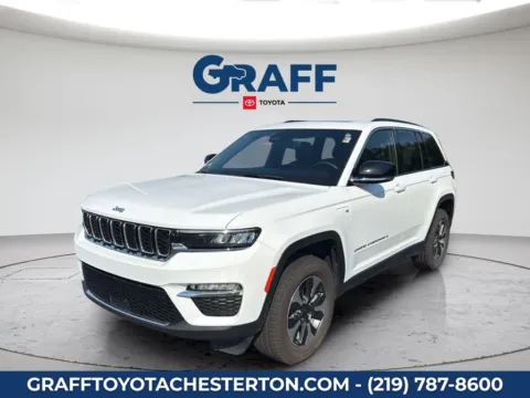White 2024 Jeep Grand Cherokee 4xe for sale in Burns Harbor, IN