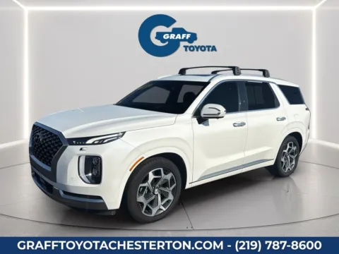 White 2022 Hyundai Palisade Calligraphy for sale in Burns Harbor, IN