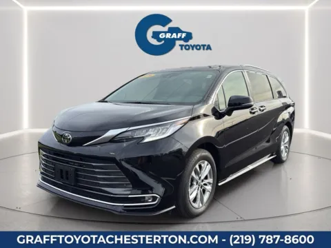 Black 2026 Toyota Sienna Limited for sale in Burns Harbor, IN