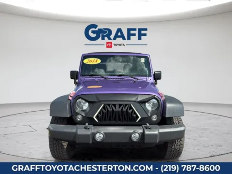 Another view of 2018 Jeep Wrangler JK Unlimited Sport for sale in Burns Harbor, IN at Graff Toyota