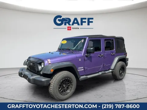 Photos of 2018 Jeep Wrangler JK Unlimited Sport for sale in Burns Harbor, IN at Graff Toyota
