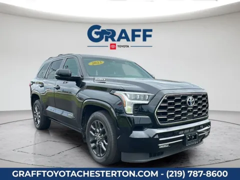 Another view of 2023 Toyota Sequoia Platinum for sale in Burns Harbor, IN at Graff Toyota