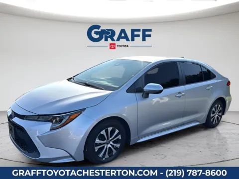 Silver 2022 Toyota Corolla Hybrid LE for sale in Burns Harbor, IN