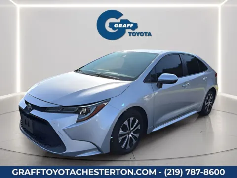 Silver 2022 Toyota Corolla Hybrid LE for sale in Burns Harbor, IN