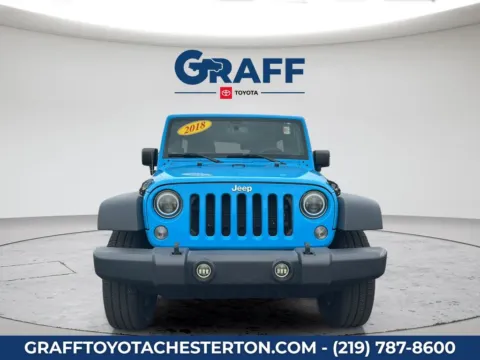 Photos of 2018 Jeep Wrangler JK Unlimited Sport for sale in Burns Harbor, IN at Graff Toyota