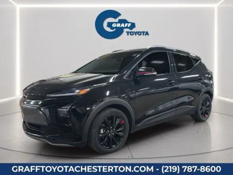 Black 2023 Chevrolet Bolt EUV LT for sale in Burns Harbor, IN