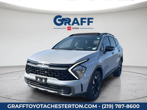 Gray 2023 Kia Sportage X-Line for sale in Burns Harbor, IN