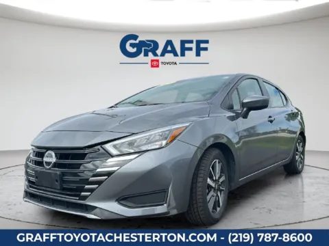 Gray 2025 Nissan Versa 1.6 SV for sale in Burns Harbor, IN