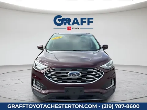 Photos of 2021 Ford Edge SEL for sale in Burns Harbor, IN at Graff Toyota