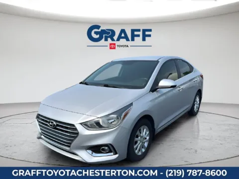 Silver 2021 Hyundai Accent SEL for sale in Burns Harbor, IN