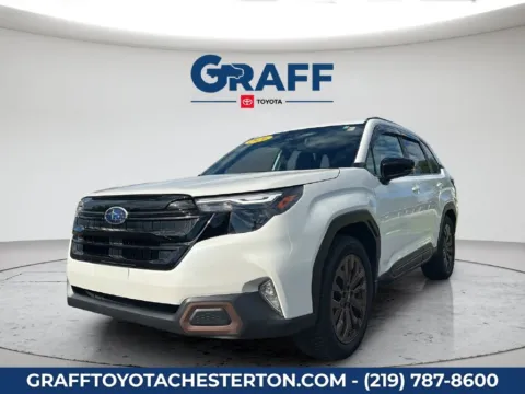 White 2026 Subaru Forester Sport for sale in Burns Harbor, IN