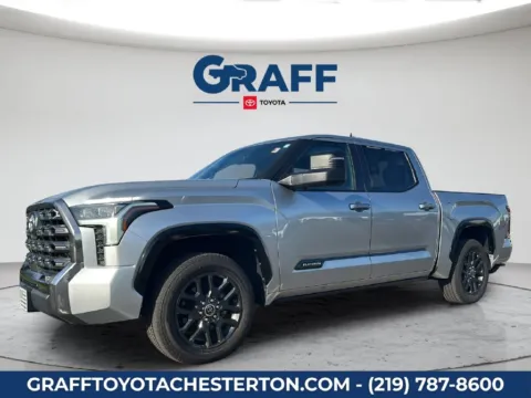 Silver 2023 Toyota Tundra Platinum for sale in Burns Harbor, IN