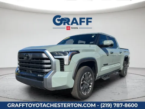 Gray 2025 Toyota Tundra Limited for sale in Burns Harbor, IN