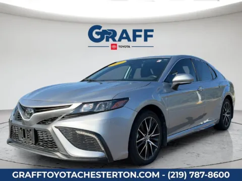 Silver 2024 Toyota Camry SE for sale in Burns Harbor, IN