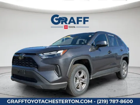 Gray 2025 Toyota RAV4 XLE for sale in Burns Harbor, IN