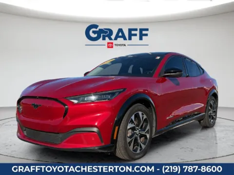 Red 2021 Ford Mustang Mach-E Premium for sale in Burns Harbor, IN