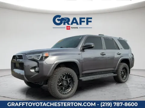 Gray 2021 Toyota 4Runner SR5 for sale in Burns Harbor, IN