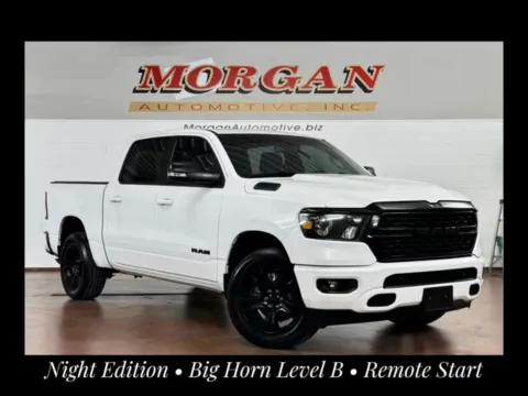 White 2022 Ram 1500 Big Horn Crew Cab 4x4 5'7" Box for sale in Manheim, PA