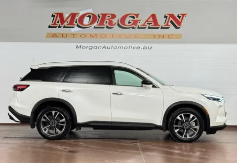 Photos of 2025 INFINITI QX60 LUXE AWD for sale in Manheim, PA at Morgan Automotive