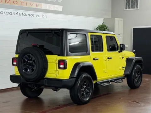 Another view of 2022 Jeep Wrangler Unlimited Sport 4x4 for sale in Manheim, PA at Morgan Automotive