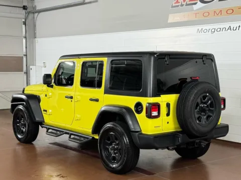 More photos of 2022 Jeep Wrangler Unlimited Sport 4x4 at Morgan Automotive, PA