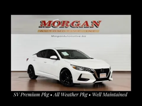 White 2023 Nissan Sentra SV Xtronic CVT for sale in Manheim, PA