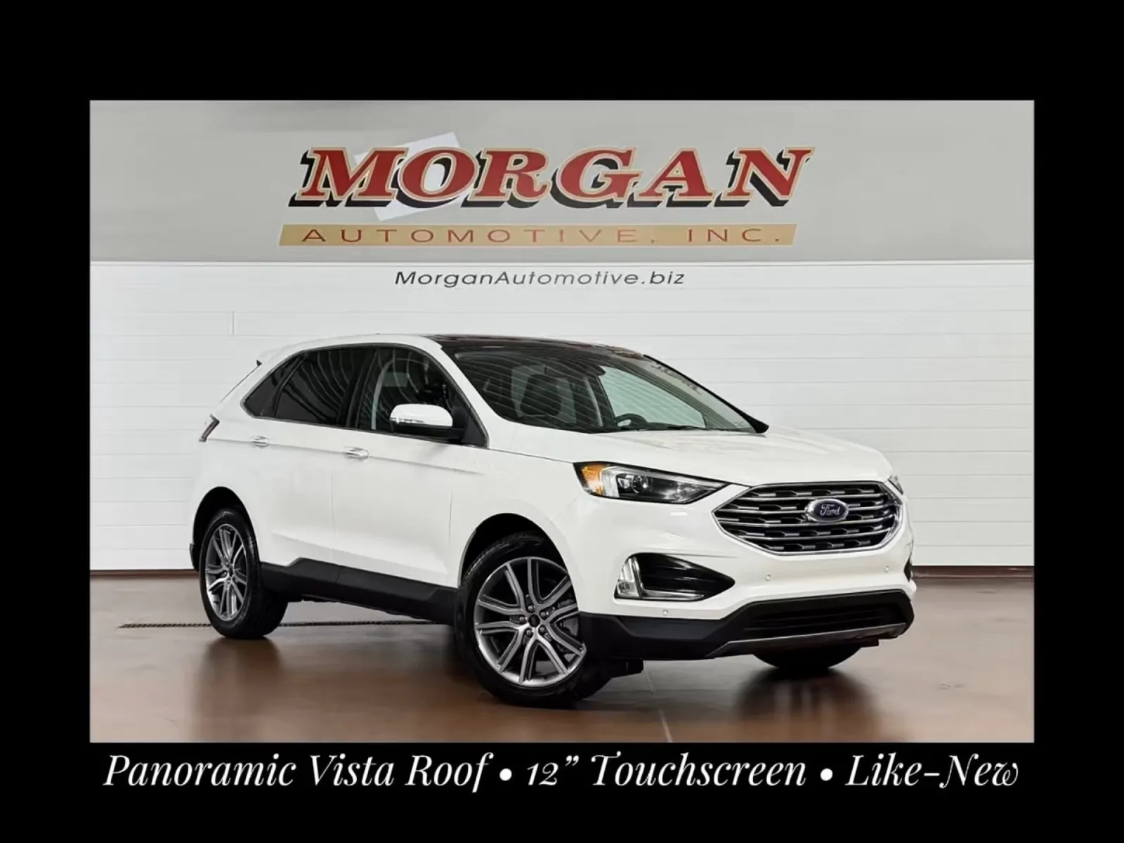 White 2024 Ford Edge Titanium for sale in Manheim, PA