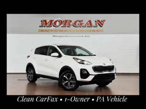 White 2021 Kia Sportage LX for sale in Manheim, PA