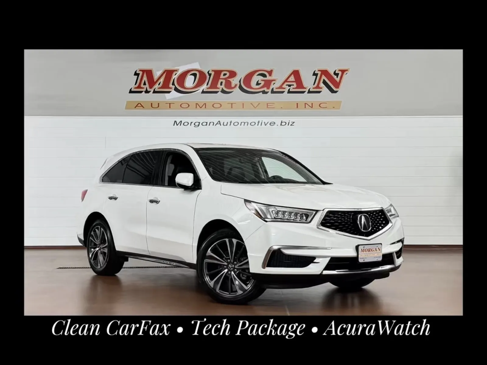 White 2020 Acura MDX SH-AWD w/Tech for sale in Manheim, PA
