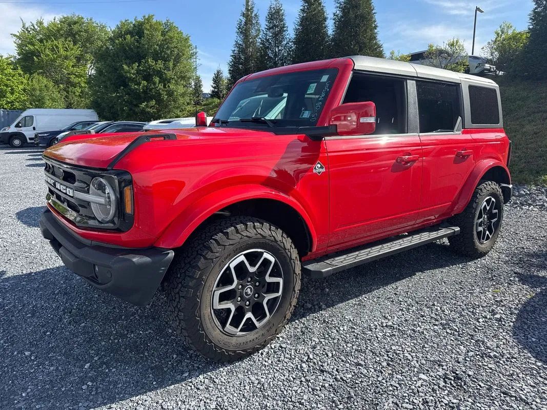 Red 2021 Ford Bronco Outer Banks for sale in Manheim, PA