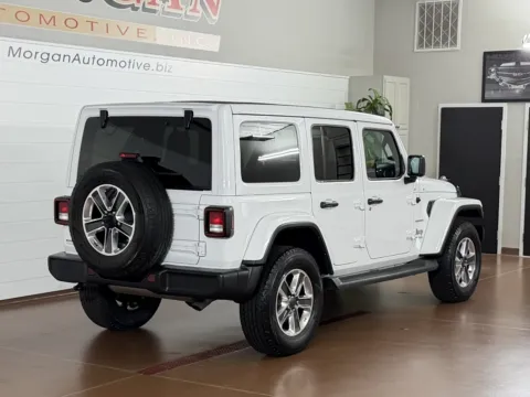 Another view of 2022 Jeep Wrangler Unlimited Sahara 4x4 for sale in Manheim, PA at Morgan Automotive