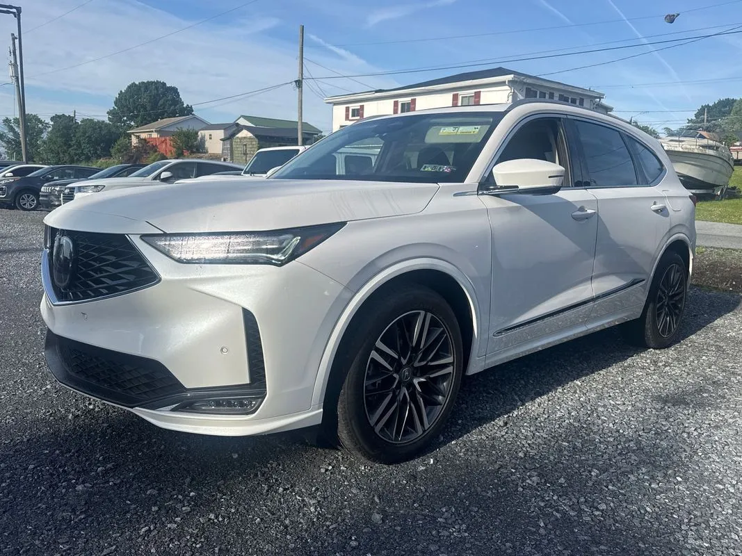 White 2025 Acura MDX Advance Package for sale in Manheim, PA