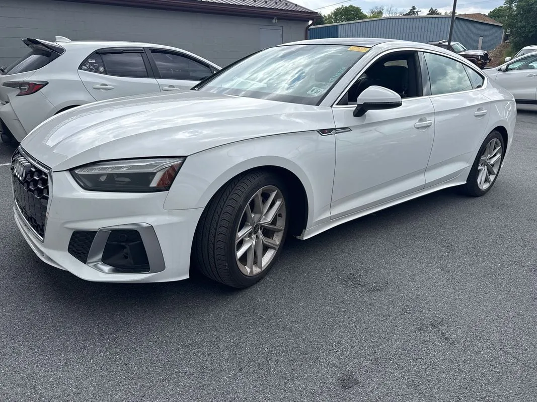 White 2023 Audi A5 Sportback Premium 45 TFSI S line quattro S tronic for sale in Manheim, PA