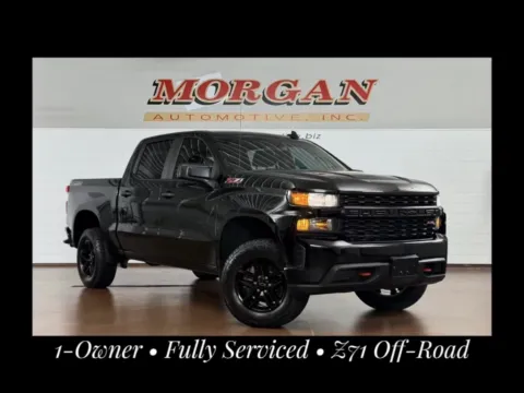 Black 2020 Chevrolet Silverado 1500 4WD Crew Cab Short Bed Custom Trail Boss for sale in Manheim, PA