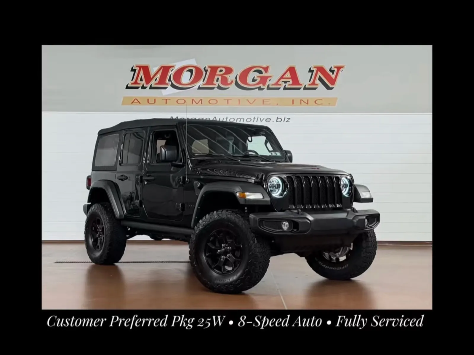 Black 2023 Jeep Wrangler 4-Door Willys 4x4 for sale in Manheim, PA