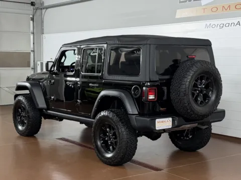More photos of 2023 Jeep Wrangler 4-Door Willys 4x4 at Morgan Automotive, PA
