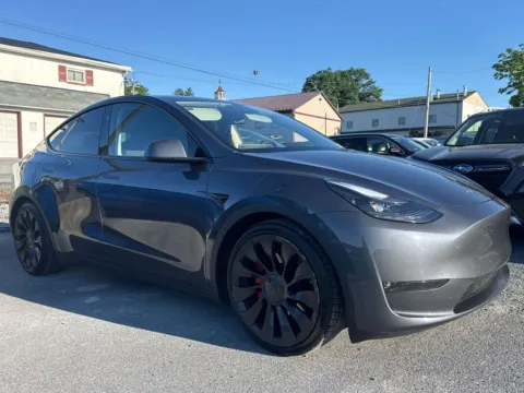 Gray 2023 Tesla Model Y Performance Dual Motor All-Wheel Drive for sale in Manheim, PA