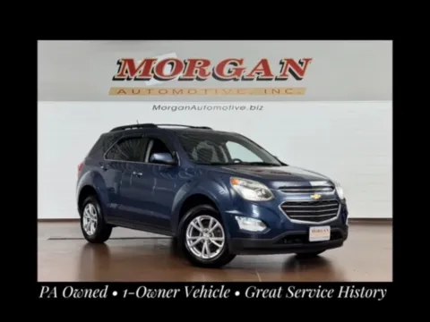 Blue 2016 Chevrolet Equinox LT for sale in Manheim, PA