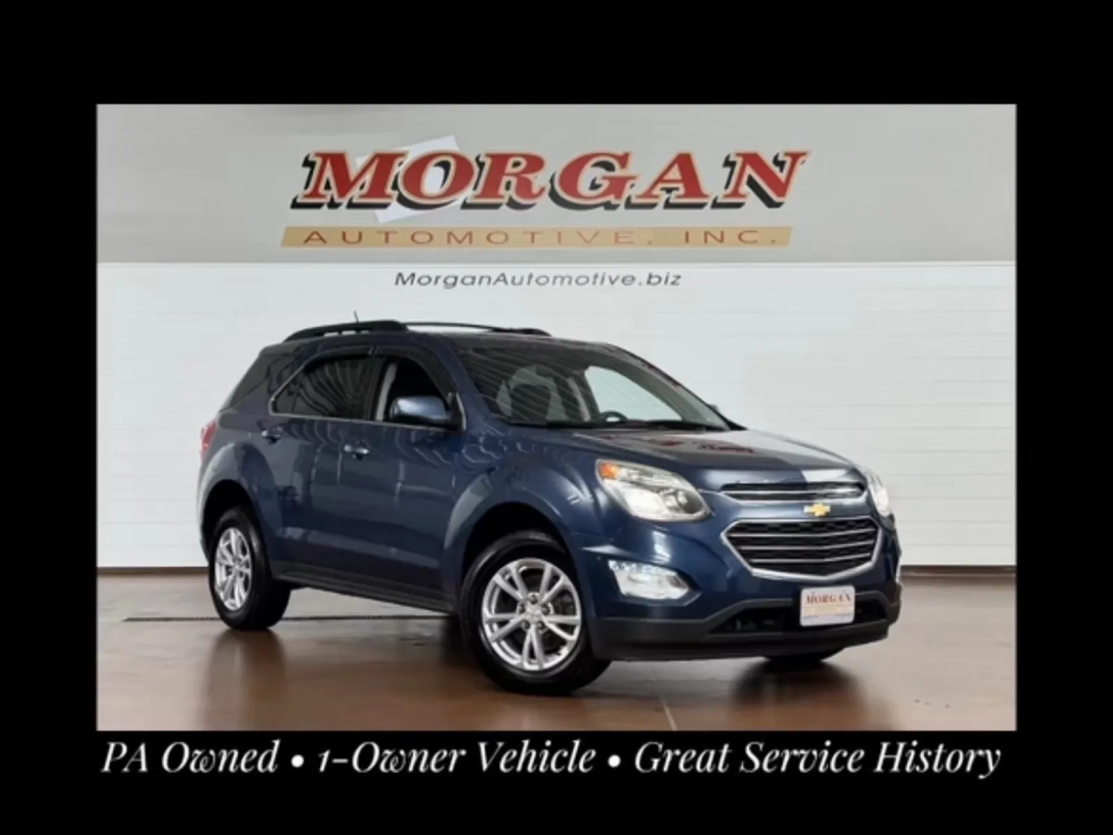 Blue 2016 Chevrolet Equinox LT for sale in Manheim, PA