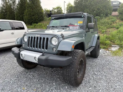 Gray 2014 Jeep Wrangler Sahara for sale in Manheim, PA