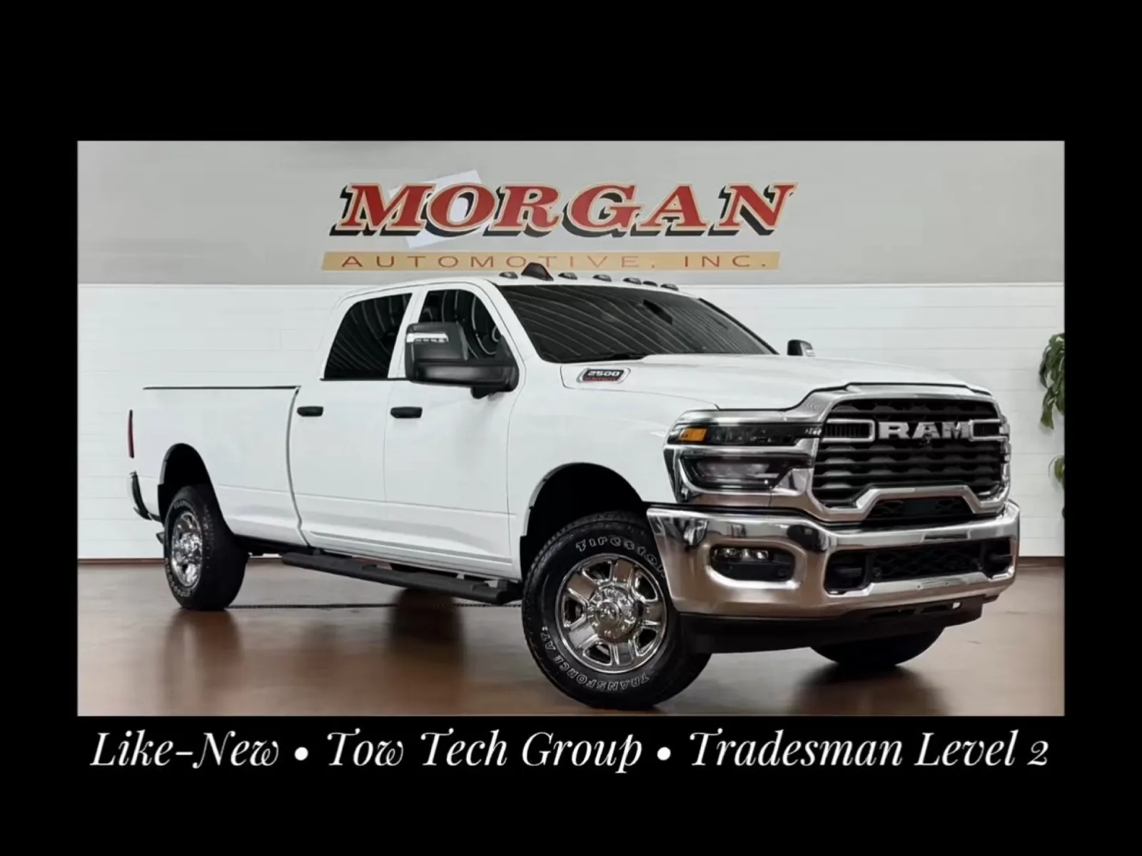 White 2025 Ram 2500 Tradesman Crew Cab 4x4 8' Box for sale in Manheim, PA